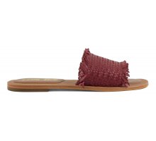 Leather woven mule sandal F0817888-0264 Scontate